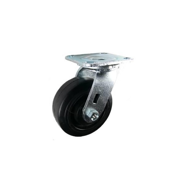 Mapp Caster 5"X2" Rubber on Nylon Wheel Swivel Caster - 450 Lbs Capacity 146RNB520S - main